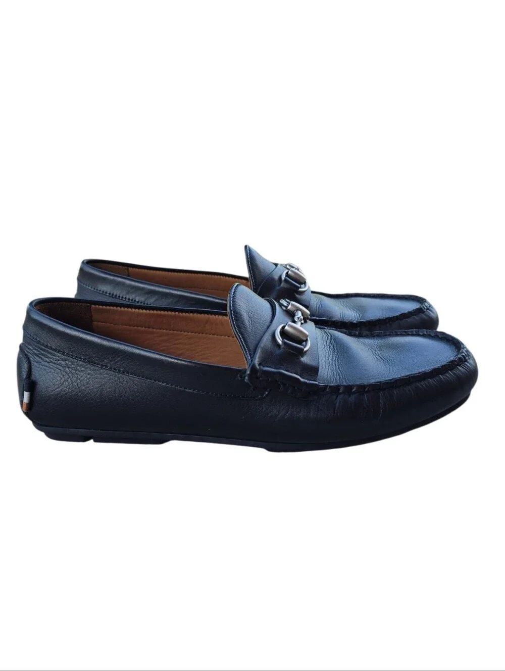 Allen Edmonds Sebastian Bit Driving Loafer Black Leather Mens Size 10.5